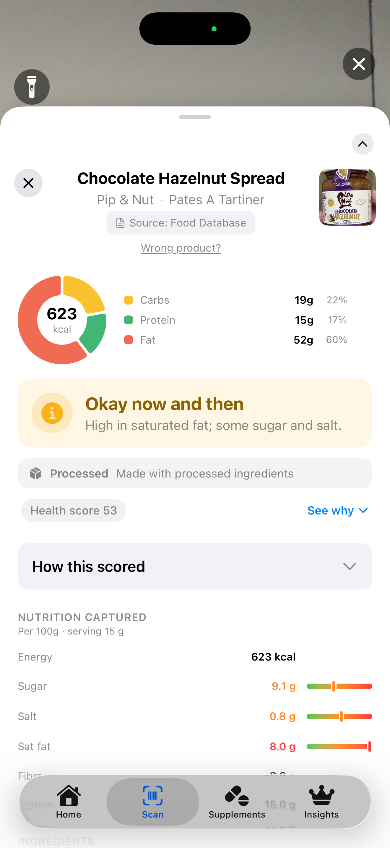 Arovya app scan result